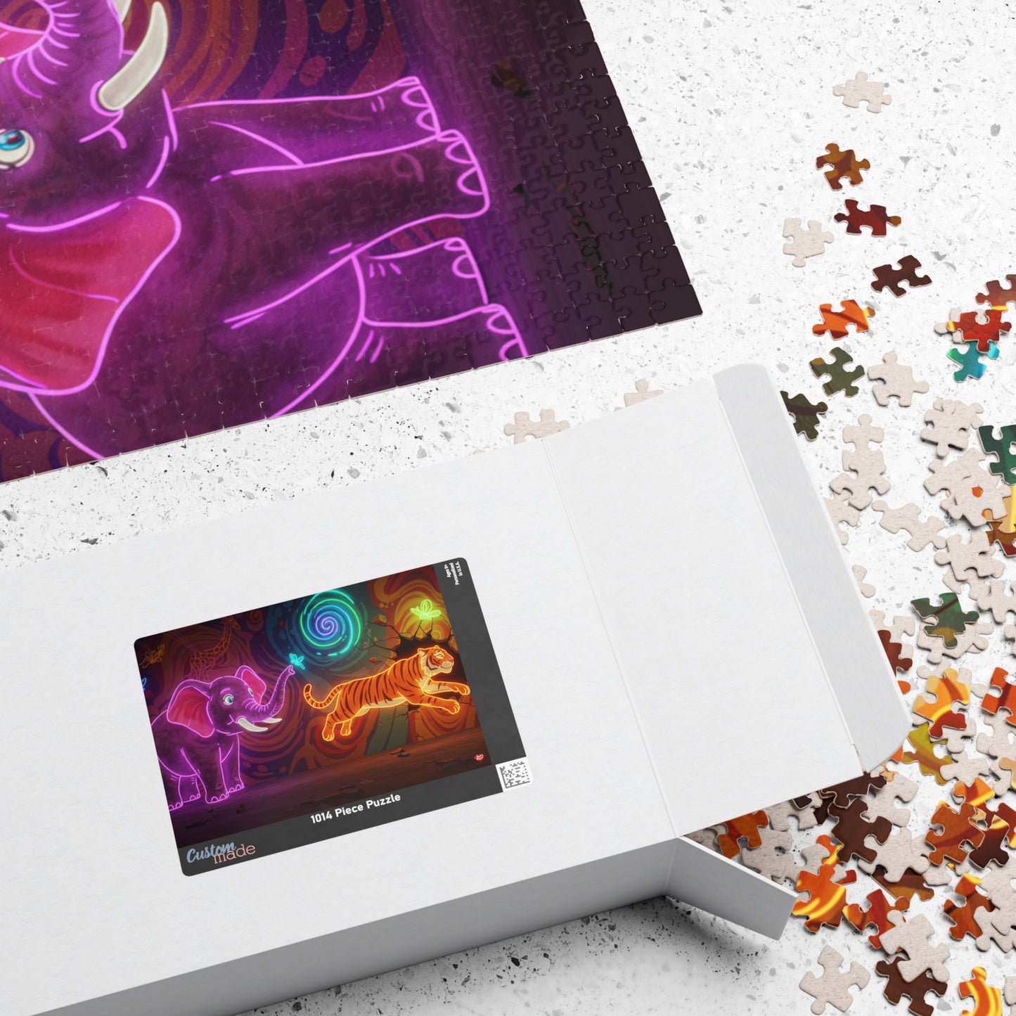 Neon Safari - Jigsaw Puzzle