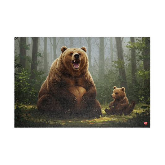 Baby Bear, Daddy Bear - Jigsaw Puzzle