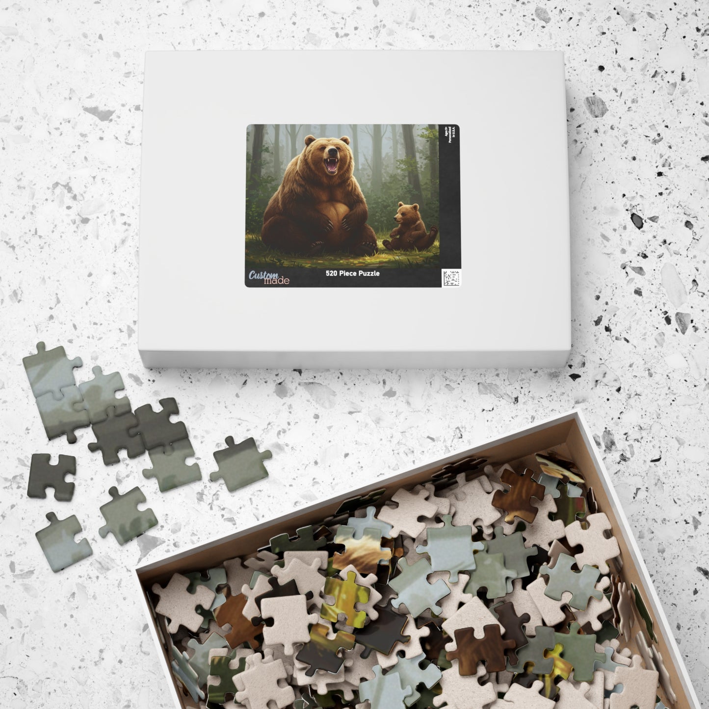Baby Bear, Daddy Bear - Jigsaw Puzzle