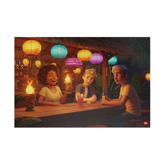 Tiki Party 1 - Jigsaw Puzzle