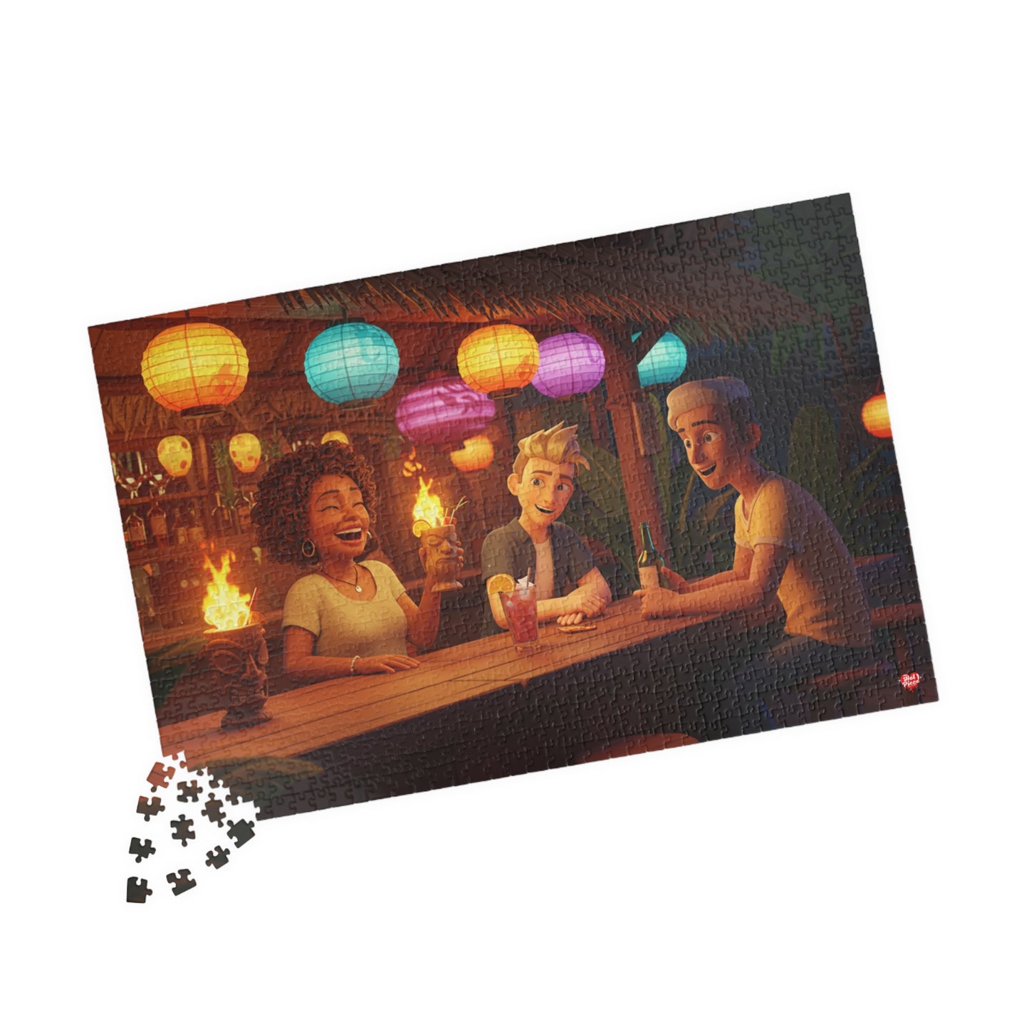 Tiki Party 1 - Jigsaw Puzzle