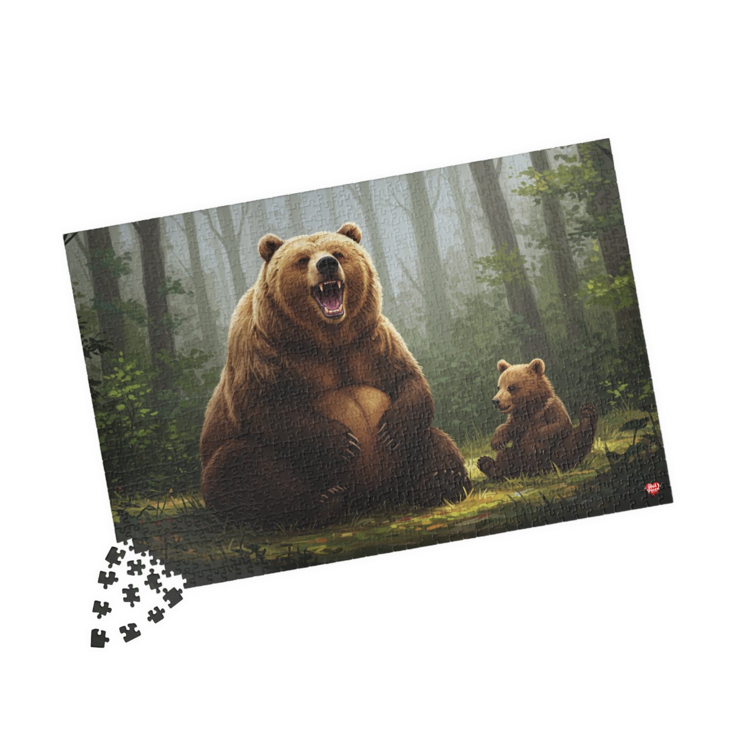 Baby Bear, Daddy Bear - Jigsaw Puzzle