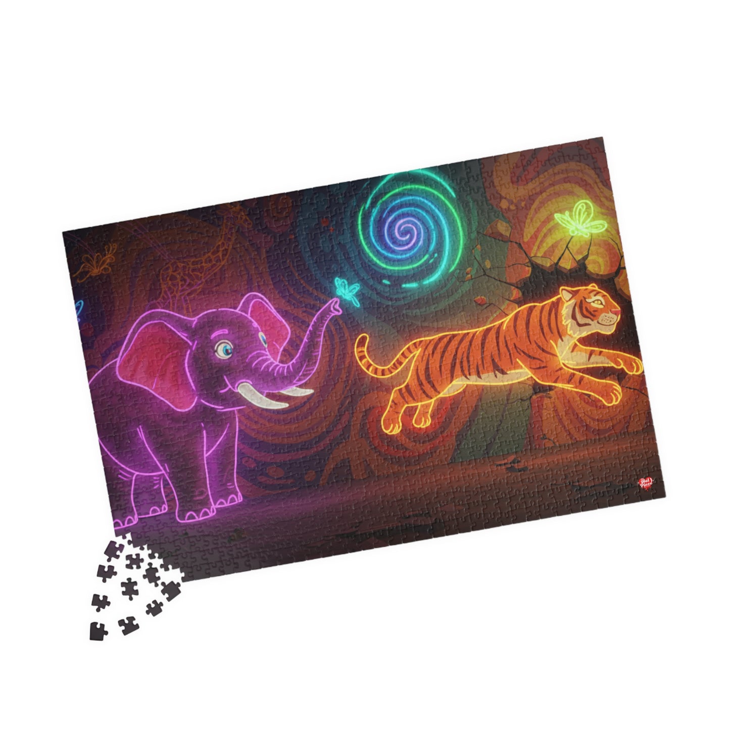 Neon Safari - Jigsaw Puzzle