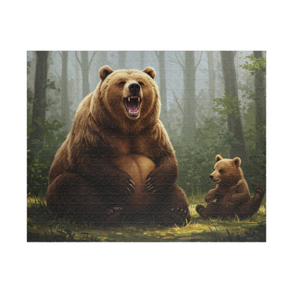 Baby Bear, Daddy Bear - Jigsaw Puzzle