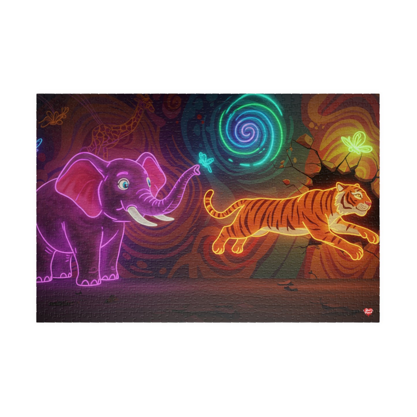 Neon Safari - Jigsaw Puzzle