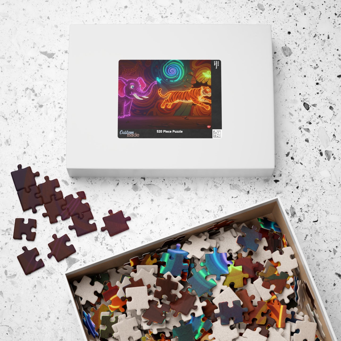 Neon Safari - Jigsaw Puzzle
