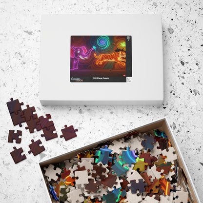 Neon Safari - Jigsaw Puzzle