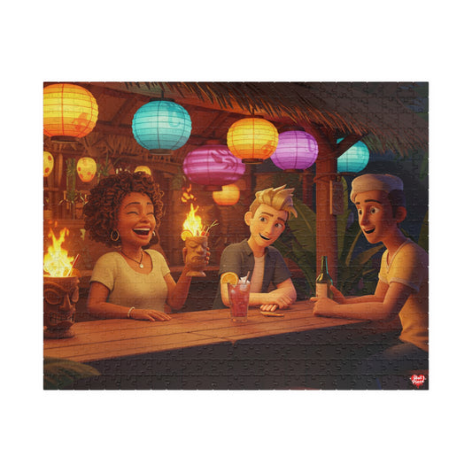 Tiki Party 1 - Jigsaw Puzzle