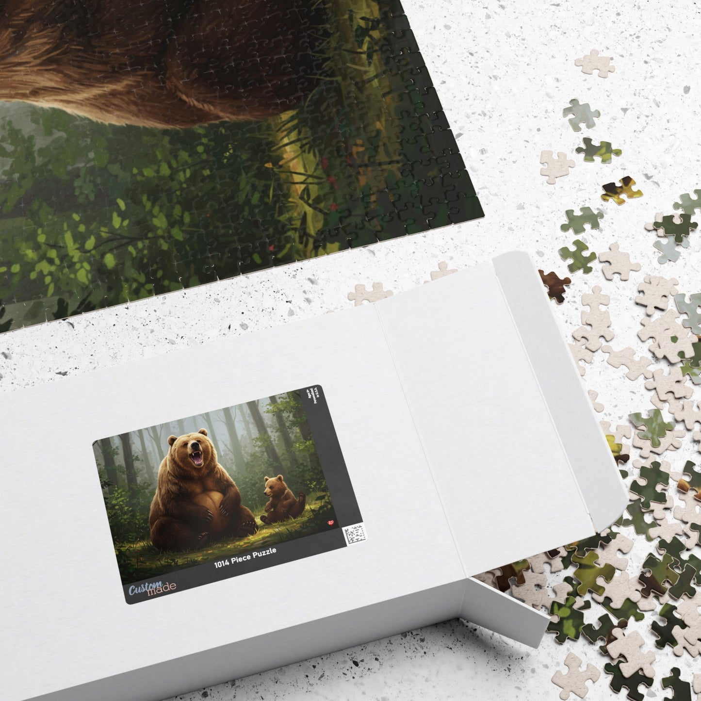 Baby Bear, Daddy Bear - Jigsaw Puzzle