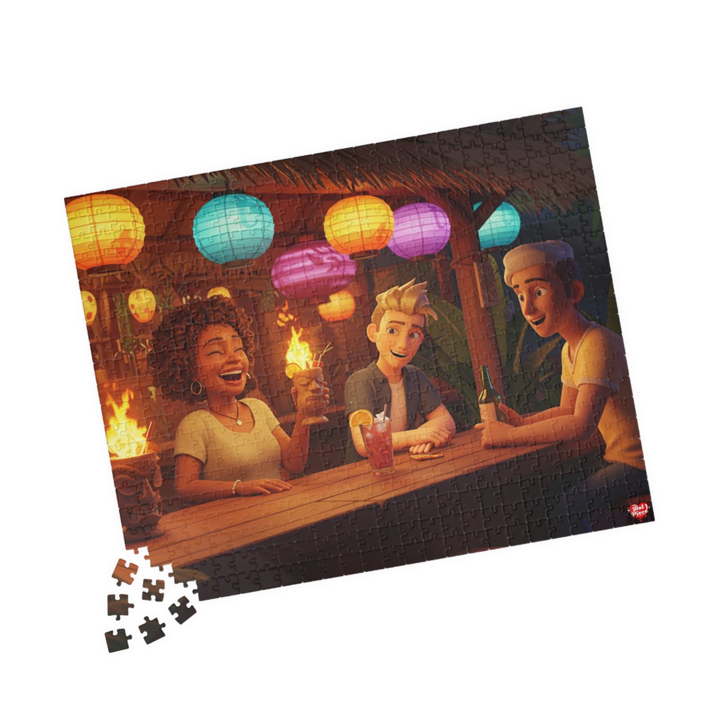 Tiki Party 1 - Jigsaw Puzzle